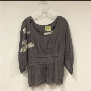 Floreat embroidered top